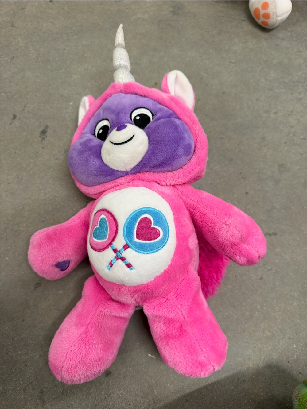 Care Bears Unlock the Magic Cheer Bear Reversible Bunny Unicorn Plush 2021